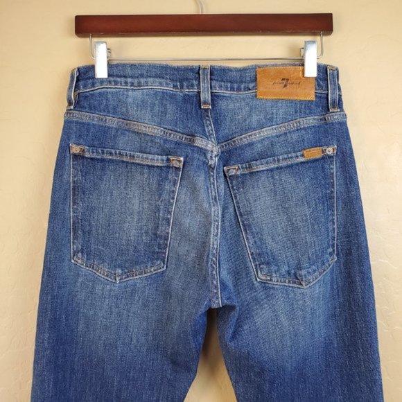 7FAM The Straight Tapered Leg Denim Jeans - Picture 5 of 9